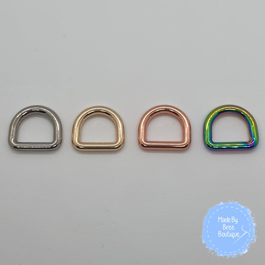 20mm Metal D Rings