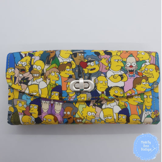 Yellow Family Character Wallet