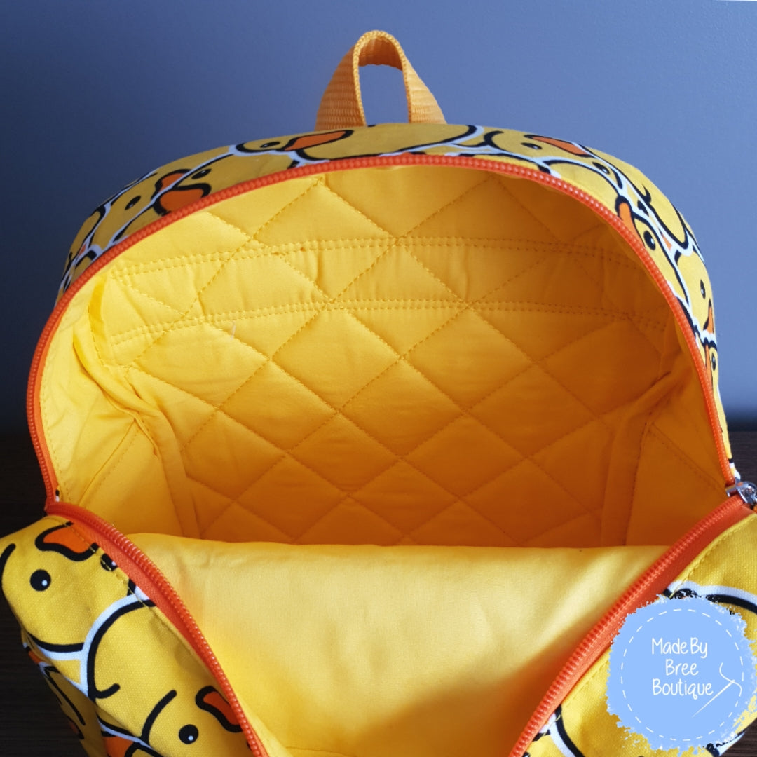 Rubber Duckies Mini Backpack