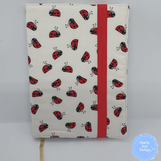 Ladybug Covered Notebook